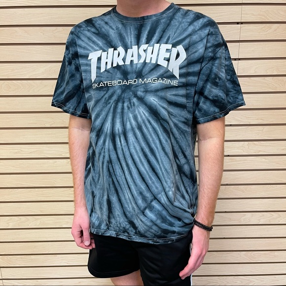 tie dye thrasher shirt women's